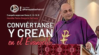 📖 Homilía Miércoles de Cenizas 🙏🏽reconoce tus pecados y limitaciones 🙏🏽Padre Gregorio Santana [upl. by Ahseram]