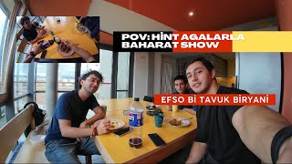 POV Hindu agalarla Hint yemeği yaptık Cehennem çamuru oldu 👹Eat that sht 1 [upl. by Gnov]