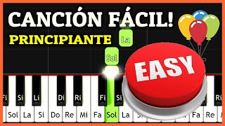 COMO TOCAR PIANO FÁCIL DESDE CERO ¡Aprende tu Primer Canción 🎹 Para principiantes [upl. by Ahusoj753]