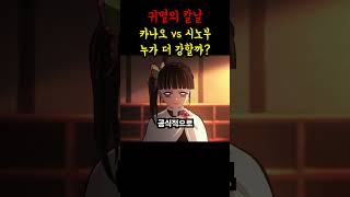 카나오 vs 시노부 누가 더 강할까 [upl. by Malvie]