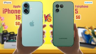 iPhone 16 Vs Fairphone 5 [upl. by Cooe]