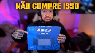 Unboxing Painel Iluminador Pro Led U600 Rgb [upl. by Ahscrop]