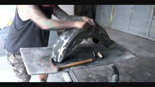 How To Prep Your Motorcycle Fender For PaintingPart 2 [upl. by Alison970]