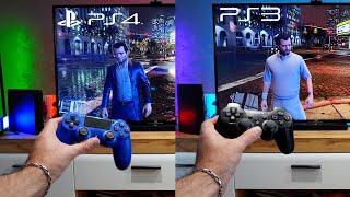 GTA 5 Graphics amp Performance Comparison  PS3 Vs PS4 [upl. by Imit]