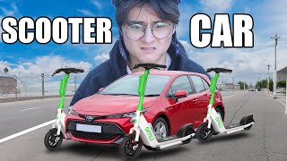 I Built a Car out of Scooters [upl. by Thagard]