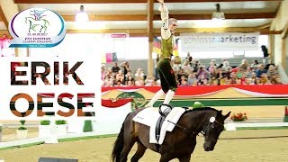 Erik Oese  Full Performance  FEI European Vaulting Championships 2017 [upl. by Anuahc422]