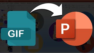 How to Insert a GIF into PowerPoint [upl. by Nomar]