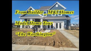 MI Homes  quotThe Worthingtonquot  Model Home Tour [upl. by Halley]