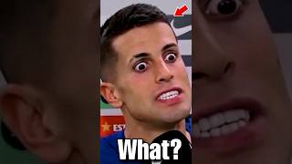 Joao Cancelo Post Match Interview Was Strange 🤨 shorts football barcelona [upl. by Enitsahc211]