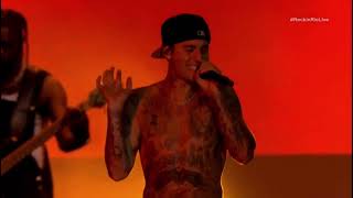 Justin Bieber  Peaches Live at Rock In Rio [upl. by Arehc7]