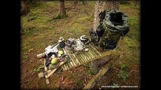 Bushcraft Hängetisch amp Survival Food [upl. by Mechling]