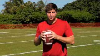 How to do a Three Step Drop  Jay Cutler [upl. by Anidem]