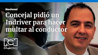 Rechazo a concejal que hizo multar a conductor de InDriver [upl. by Trammel990]