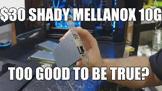 30 Mellanox ConnectX3 MCX341 Too Good To Be True [upl. by Enelyaj]