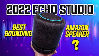 Amazon Echo Studio 2022 Review Is It The Best Sounding Smart Speaker [upl. by Dysart]