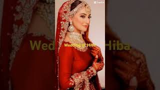 Hiba Bukhari wedding [upl. by Le588]