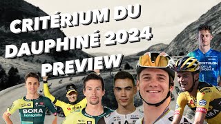 Critérium du Dauphiné 2024 Preview [upl. by Ernald]