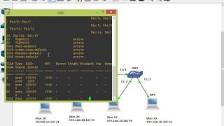 InterVLAN Routing in Gns3 [upl. by Xymenes]