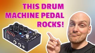 This Little Drum Machine Pedal Rocks Pretty Hard  Mooer Audio Drummer X2 Review [upl. by Nerhe]