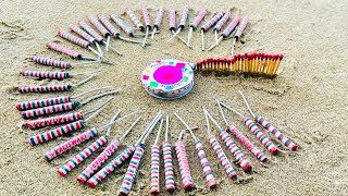 Diwali Cracker 2023 Vs Matchstick Chain  Amazing Diwali Stash Different Types Video [upl. by Enirbas278]