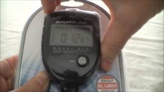 Sportline 410 Stopwatch [upl. by Jolie]