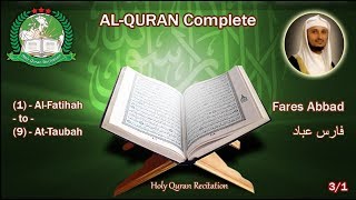 Holy Quran Complete  Fares Abbad 31 فارس عباد [upl. by Eelitan]