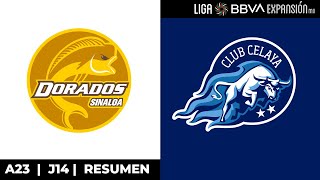 Resumen y goles  Dorados vs Celaya  Jornada 14  Apertura 2023  Liga BBVA Expansión MX [upl. by Trista]