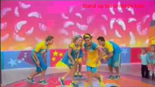 Hi5 Stand Up Tall On Tippy Toes subtitled [upl. by Odelet335]