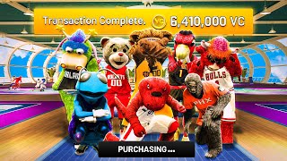 WINNING Using EVERY MASCOT in NBA 2K22 6 million VC [upl. by Valerye]