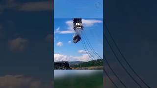 Huge Stone is Dropped from a Dragline Bucket [upl. by Royce]