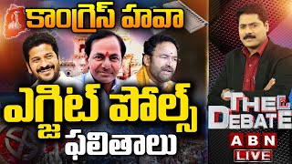 🔴LIVE Telangana Exit Poll Results  The Debate  ABN Telugu [upl. by Otila]