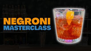 How to make a Negroni  Cocktail Masterclass [upl. by Notle301]