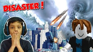 Can we survive these DANGEROUS DISASTERS  Roblox Natural Disaster [upl. by Eastlake]