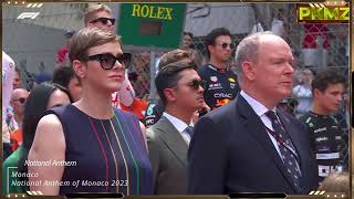 F1 Monaco 2023  National Anthem of Monaco  Performed by LOrchestredes Carabiniers de Prince [upl. by Hairacaz47]