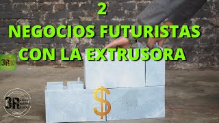 2 Extrusoras de plastico y dos maneras para realizar trabajos con la extrusora [upl. by Hannahs229]