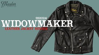 The Widowmaker  Master Supply Co Leather Jacket Review [upl. by Socram]