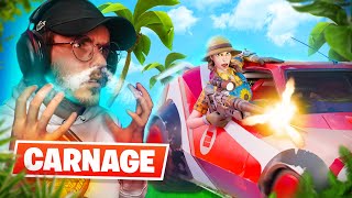 Cest un CARNAGE sur FORTNITE ACTUELLEMENT Road UNREAL NO BUILD [upl. by Notna170]