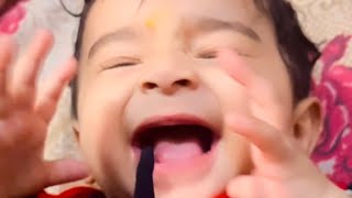 Cute Baby Laughing hysterically 🤗🤗🥰🥰😘😘🤣🤣😍😍🩷💕💖❤️❣️ [upl. by Sillert]