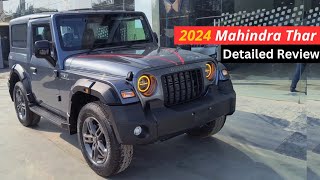 2024 THAR LX RWD DIESEL  15 साल कि Waiting  THAR 4X2 DETAILED REVIEW  2024 THAR UPDATES thar [upl. by Alleuqram]