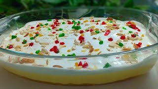 Khubani Ka Meetha  Famous Hyderabadi Dessert  Apricot Trifle  CookWithLubna [upl. by Thorn866]