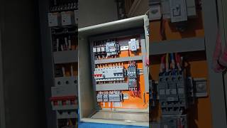 025KW DOL Starter Control Panel With BMS amp 24H Timer Control viralvideo electrical technology [upl. by Anerys]