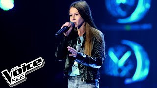 Roksana Węgiel – „Halo” – Przesłuchania w ciemno – The Voice Kids Poland [upl. by Kliber840]