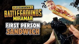 Playerunknowns Battlegrounds  First Person Sandwich  PUBG [upl. by Royce217]