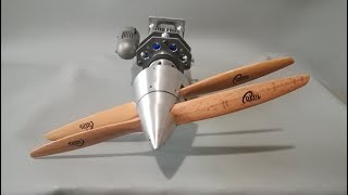 Contra rotating propellers ２号機 in OS 60GP [upl. by Bornie]