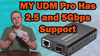 UDM Pro 2 5 and 5Gbps Support [upl. by Erlene132]