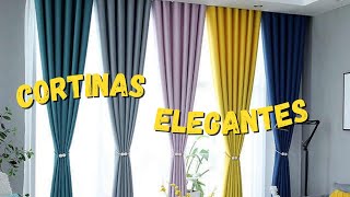 Cómo hacer cortinas FÁCILES y BONITAS👉 PASO A PASO  LATIN DIY [upl. by Jurkoic491]