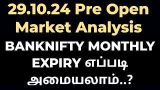 291024  BANKNIFTY MONTHLY EXPIRY எப்படி அமையலாம் [upl. by Alben]