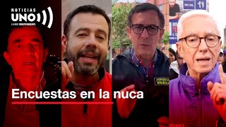 Ningún candidato a la alcaldía de Bogotá dejaría su campaña por cifras en las encuestas [upl. by Barde285]