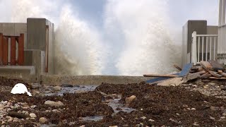 Parts of Massachusetts Cape Cod and Islands battered by heavy rain flooding [upl. by Ingram708]