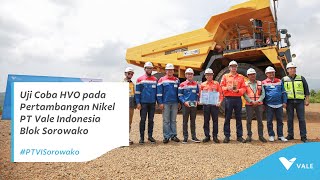 Uji Coba Hydrotreated Vegetable Oil HVO pada Pertambangan Nikel PT Vale Indonesia Blok Sorowako [upl. by Lednor]